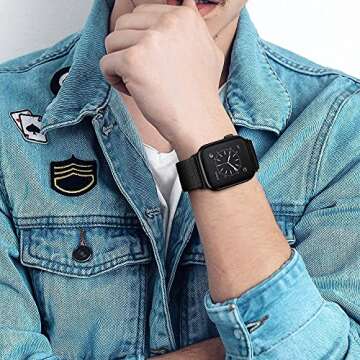 ShuYo Stretchy Solo Loop Band for Apple Watch - 10 Colors