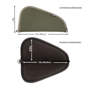 Allen Cloth Handgun Case 11" - 7211