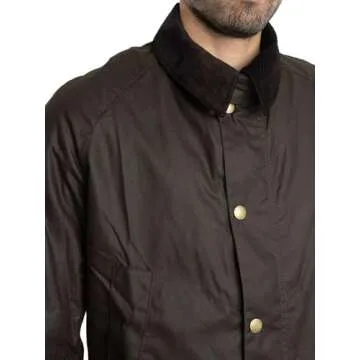 Barbour Ashby Wax Jacket for Men - Classic Style & Comfort