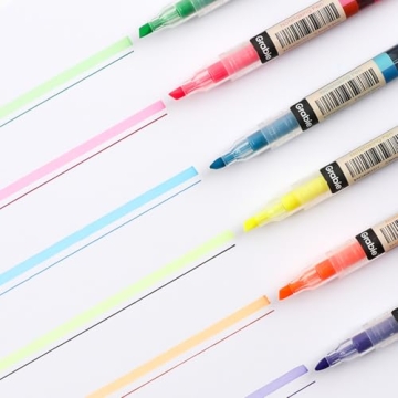 Grabie Dual Tip Brush Pens for Vibrant Note Taking