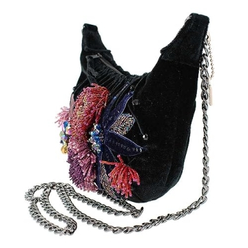 Mary Frances Spark Handbag - Glamorous Black Crossbody