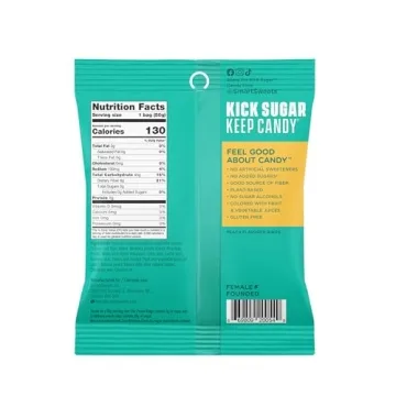 SmartSweets Peach Rings – Healthy Low-Sugar Candy