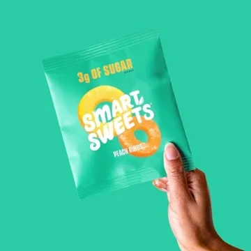 SmartSweets Peach Rings – Healthy Low-Sugar Candy