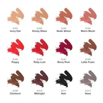 KISS New York Professional Rich Pigmented Lipstick, Smooth Satin Finish, Long Lasting, Infused with Shea Butter and Vitamin E (Ivory Oat)