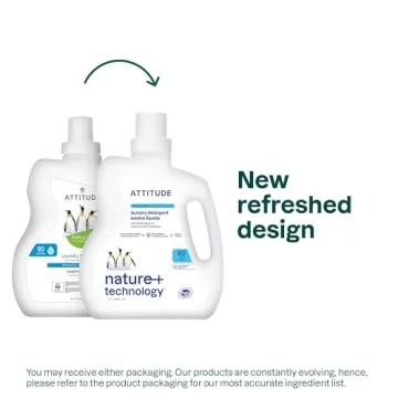 ATTITUDE EWG Verified Laundry Detergent - Eco-Friendly Cleaning
