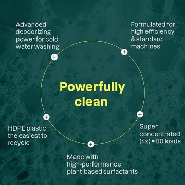 ATTITUDE EWG Verified Laundry Detergent - Eco-Friendly Cleaning