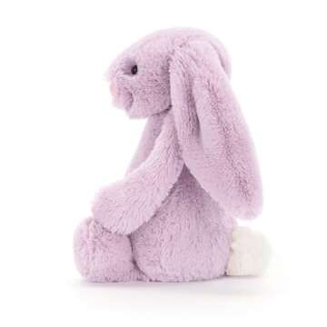 Jellycat Bashful Lilac Bunny Stuffed Animal - Ultimate Comfort Toy for All Ages