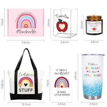 Teacher Appreciation Gifts with 20 OZ Wine Tumbler Set