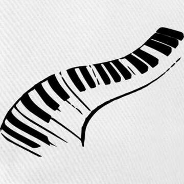 CafePress Piano Cap - Unique Adjustable Baseball Hat for Music Lovers