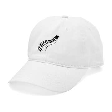 CafePress Piano Cap Adjustable Stylish Baseball Hat