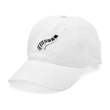 CafePress Piano Cap Adjustable Stylish Baseball Hat
