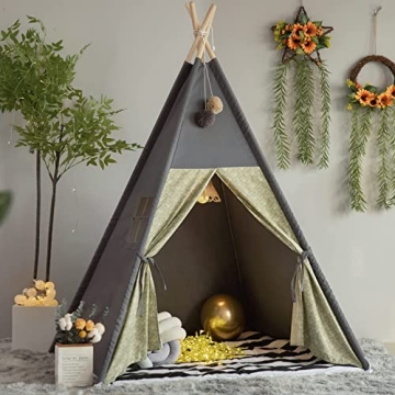 TreeBud Teepee Tent for Kids - Creative Playhouse for All
