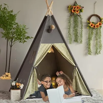 TreeBud Teepee Tent for Kids - Creative Playhouse for All