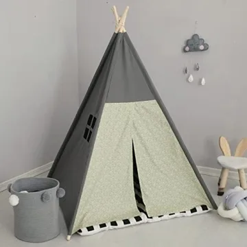 TreeBud Teepee Tent for Kids - Creative Playhouse for All