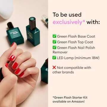 Manucurist Green Flash Gel Polish - Vegan & 12-Free
