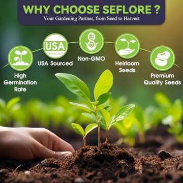 Seflore Climbing Rose Seeds 400+ Non-GMO Heirloom