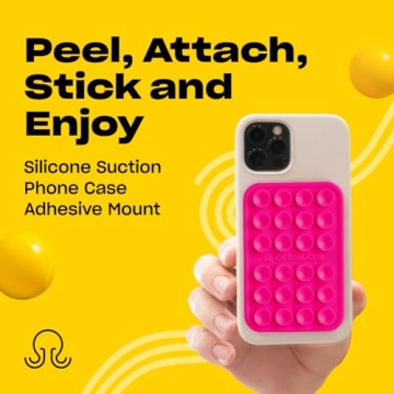 OCTOBUDDY MAX Silicone Phone Grip - Hands-Free Accessory