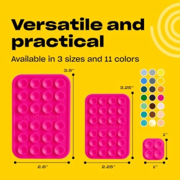 OCTOBUDDY MAX Silicone Phone Grip - Hands-Free Accessory