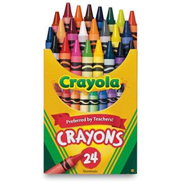 School Supply Basics - Supply Pack for Pre-school, 1st, 2nd, and 3rd Grade - Markers, Colored Pencils, Lead Pencils, Crayons, Scissors, 2 Glue Sticks, 3 Erasers