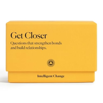 Intelligent Change Get Closer Social Bonding Card Game - 100 Engaging Conversation Starters for Deep...