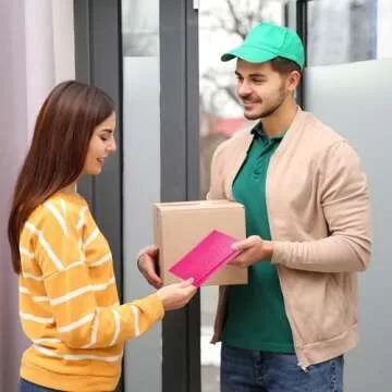 METRONIC 4x8 Bubble Mailers 200Pack, Waterproof Pink Bubble Mailers, Self Seal Padded Envelopes for Small Business Packaging Supplies, Bubble Envelopes Sports Cards, Bubble Mailer Usable Size 4x7