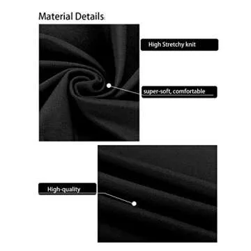 Nature Comfy LilyIn Womens Elegant one Shoulder Sleeveless Ruched High Slit Solid Color Cocktail Party Dresses (Classic Solid Black, Large)