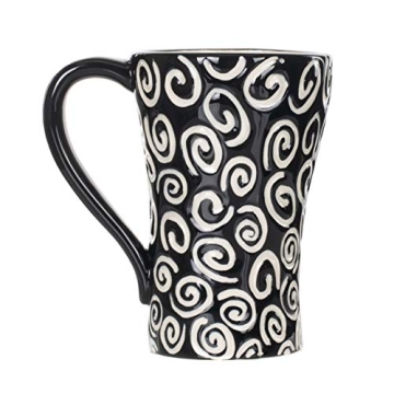 Stylish Ceramic Heart Mug for Coffee Lovers