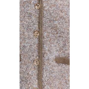 Line & Dot Women's Mayfair Sweater, Grey Multi, XS