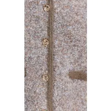 Line & Dot Women's Mayfair Sweater, Grey Multi, XS