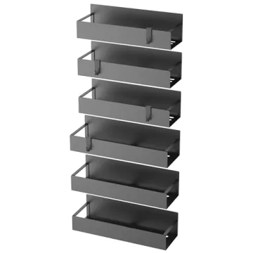 HuggieGems Magnetic Spice Storage Rack for Kitchen Organization