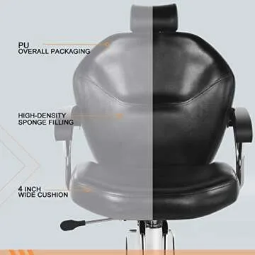 Artist hand Hair Stylist All Purpose Barber Chair for Barbershop Salon Chair