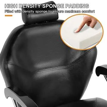 Artist hand Hair Stylist All Purpose Barber Chair for Barbershop Salon Chair