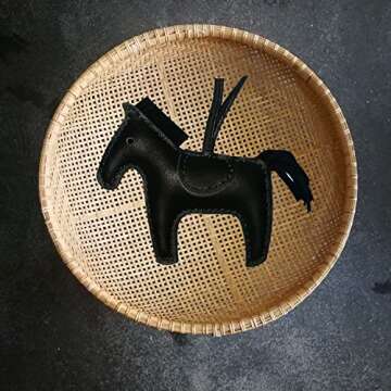 jeunecheval Cute Bag Pendant for Women Purse Car Keychain Handmade Accessory