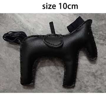 jeunecheval Cute Bag Pendant for Women Purse Car Keychain Handmade Accessory