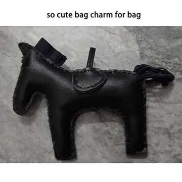 jeunecheval Cute Bag Pendant for Women Purse Car Keychain Handmade Accessory