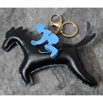 jeunecheval Cute Bag Pendant for Women Purse Car Keychain Handmade Accessory