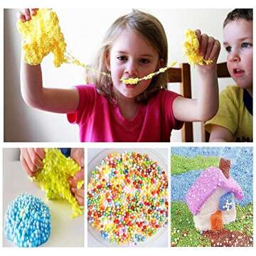 DECORA Foam Balls for Kids Art & Party Decorations