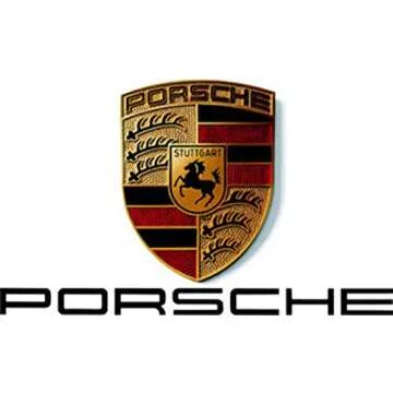 Porsche OEM Stainless Steel License Frame Matte Black