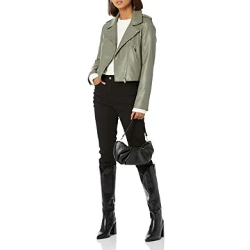 Stylish Faux Leather Moto Jacket for Every Occasion