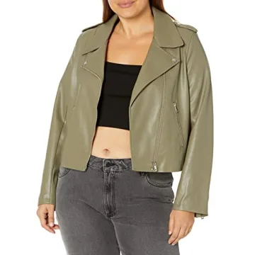Stylish Faux Leather Moto Jacket for Every Occasion