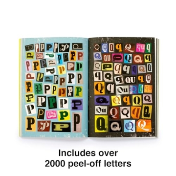 The Ransom Note Sticker Book with Thousands of Letter Stickers