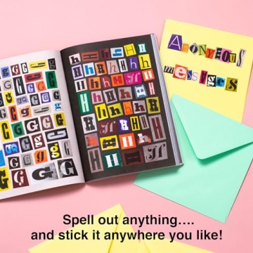 The Ransom Note Sticker Book with Thousands of Letter Stickers