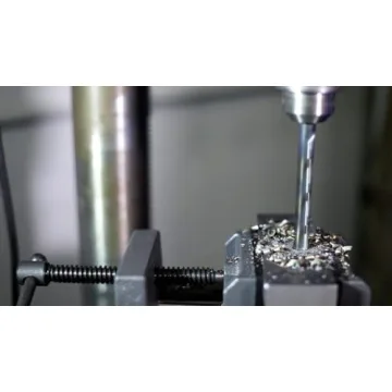 High-Speed Steel Drill Bit Set with Black and Gold Finish