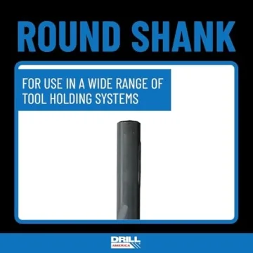 High-Speed Steel Drill Bit Set with Black and Gold Finish