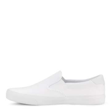 Lugz | Clipper Casual Sneakers for Men | Slip On Shoes For Men | Everyday Men Footwear, White, 9.5