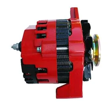 fits from 1965 to 1980 RED ALTERNATOR FOR GM CHEVROLET ONE 1-WIRE 220 HIGH AMP Alternator and it comes wtih v groove pulley No refund exchange only, not sure please ask before purchasing **