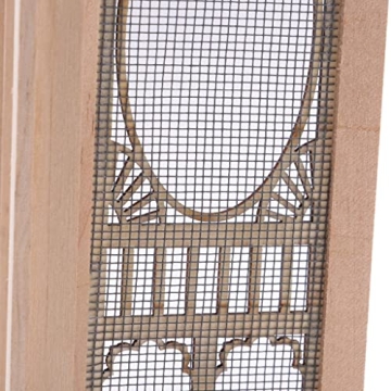 Homyl Miniature Wood Door for Dollhouses & DIY