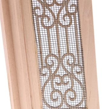 Homyl Miniature Wood Door for Dollhouses & DIY