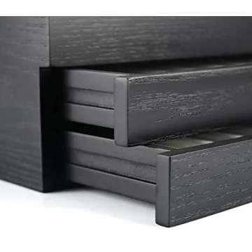 Elegant 30 Pen Display Case by 4Less Co Premium Organizer