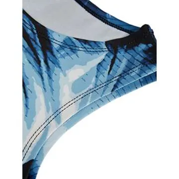 CAPE CLIQUE Womens Sexy Sleeveless Tank Tops Y2K Round Neck Body Print Tie Dye Cami Summer Basic Casual Crop Tops